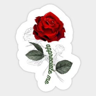 bella flor Sticker